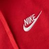 Nike komplet dresowy bawełniany męski spodnie bluza z kapturem czerwony